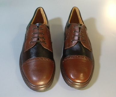 42 размер Туфли мужские коричневые