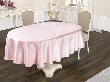 Скатерть Yvette Цвет: Пудра (160х220 см)