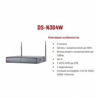 IP-видеорегистраторds-N304w