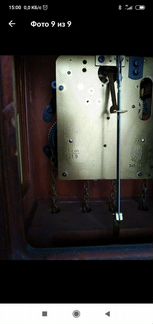 Старинные настенные часы с боем