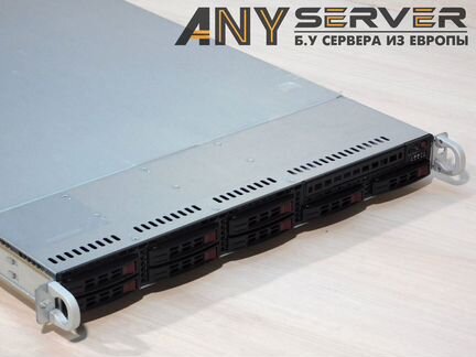 Сервер Supermicro 1027R 2xE5-2640 48Gb 8x2.5