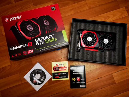 MSI GTX 1050 TI 4GB Gaming X
