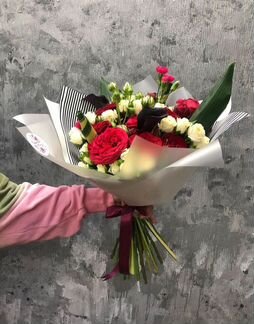 Цветы в коробках