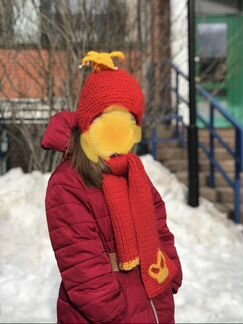 Шапочка корона -ручная работа