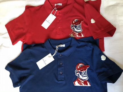 Футболки поло мужские Moncler размер M/L