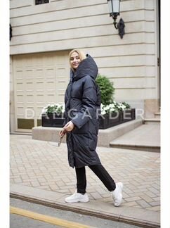 Пуховик одеяло новый серый стеганый зимний