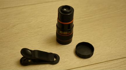 Зум объектив на телефон