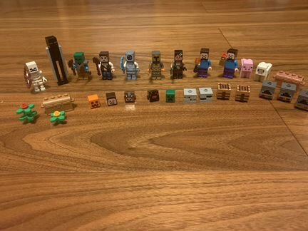 Lego человечки minecraft оригинал