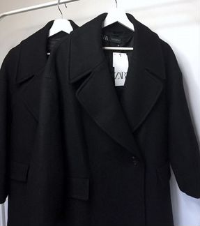 Пальто zara оверсайз