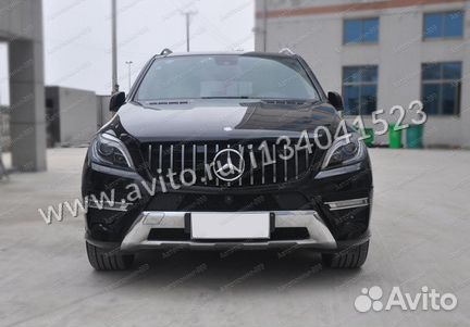 Решетка радиатора Mercedes M-klass W166 хром