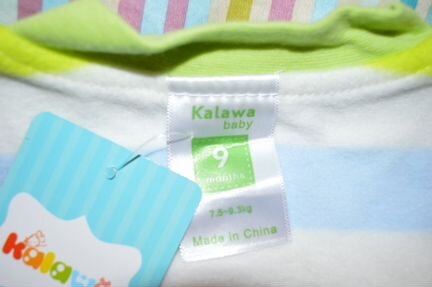 Новый флисовый комбинезон слип на кнопках Жирафик