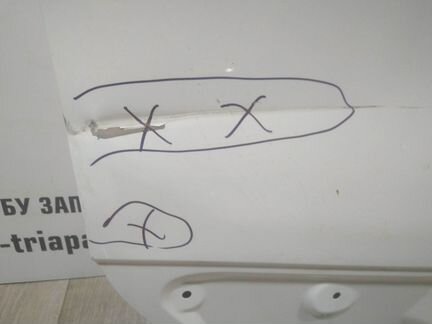 Дверь передняя правая Рено Каптур Renault Kaptur