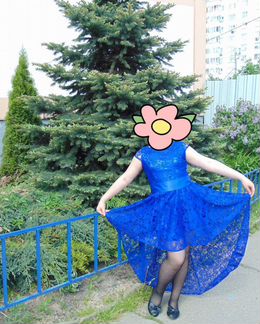 Платье на крупную девочку
