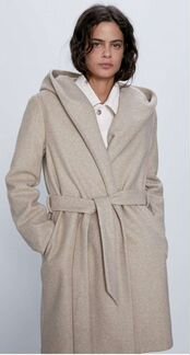 Пальто куртка zara размер L
