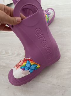 Сапоги резиновые crocs c11