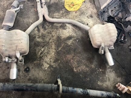 Глушитель Audi A8 d4 4h