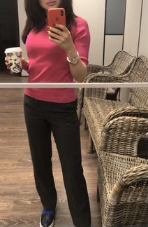 Женские брюки из тонкой шерсти Carven