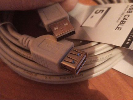 Провод/переходник USB 2.0 5m