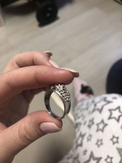 Кольцо серебро 925 проба