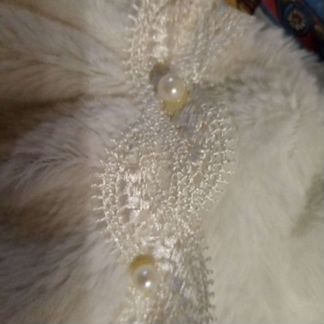 Болеро-накидка плюшевая новогодняя красивое. Обмен