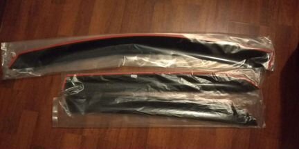 Дефлекторы боковых окон Тиида седан до 2015г