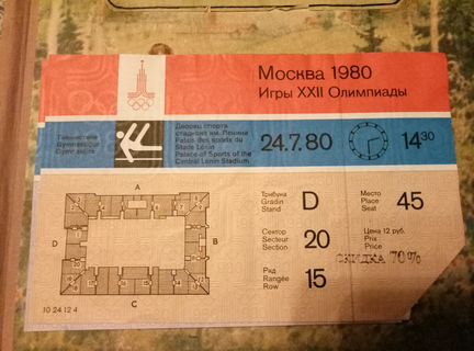 Билед на олимпияда 80