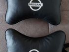 Подушки на подголовник с логотипом Nissan