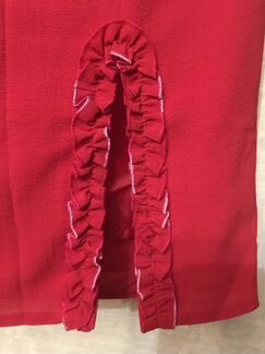 Нарядный костюм (блузка и юбка)