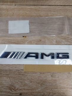 AMG надпись наклейка