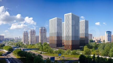 1-к квартира, 42.9 м², 16/32 эт.