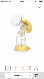 Молокоотсос электрический medela mini