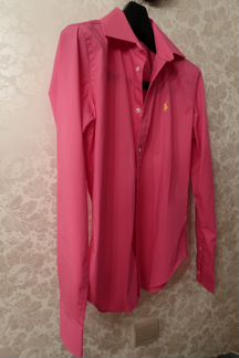 Рубашка новая Ralph Lauren, 44 размер, Розовая