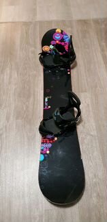 Сноуборд burton 153см (с крепами)