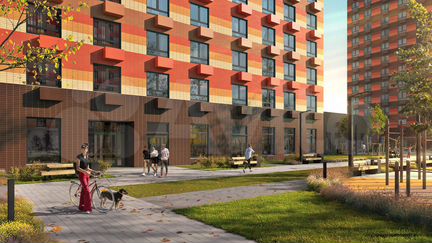 Квартира-студия, 20 м², 30/33 эт.