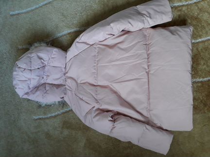 Пуховик детский на девочку Zara на 134р