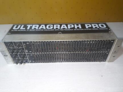 Эквалайзер behringer ultragraph PRO FBQ 6200
