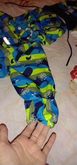 Комбенизон +шапочка 80 демисезон