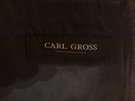 Пиджак серый Carl Gross размер 48-50