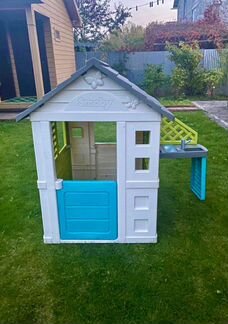 Детский домик Smoby с песочницей