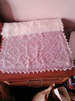 Пуховый шарф