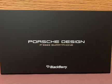 Смартфон BlackBerry Porsche P9983 Graphite