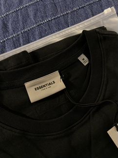 Fear of God Essentials t-short black (футболка )