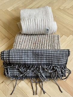 Шерстяные шарфы Whistles, Gant, H&M Studio