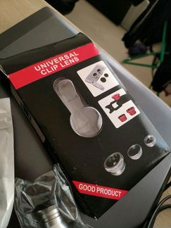 Макро и широкий объектив для мобильных