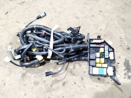 Электропроводка моторного отсека Хендай Экус