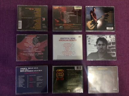 Cd диски Classic Blues, Modern Blues Rock, acid bl