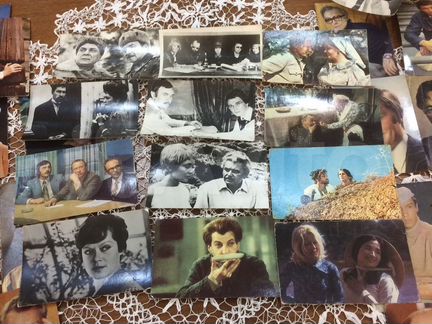 Редчайшие открытки. Артисты. Кадры из фильмов СССР