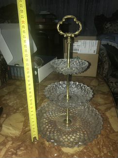 Коллекция хрустальной посуды Bohemia Чехословакия