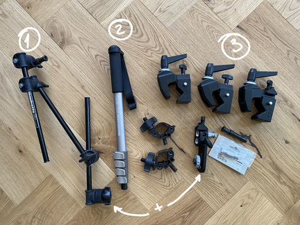 Фото аксессуары Manfrotto, фильтры Cokin