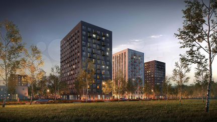 2-к квартира, 51.3 м², 1/14 эт.